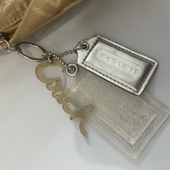 β¨ Limited Edition Coach Poppy Storypatch Glam Backpack β Gold/Bronze β¨ - Picture 6 of 15